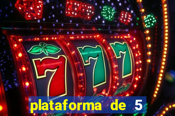 plataforma de 5 reais fortune tiger