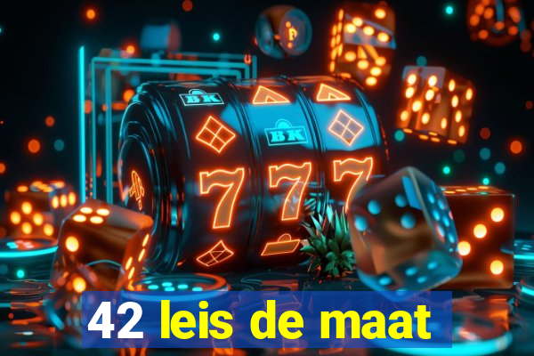 42 leis de maat