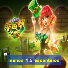 menos 4.5 escanteios