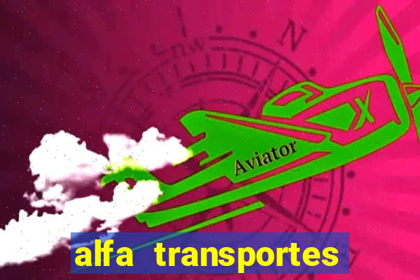 alfa transportes novo hamburgo