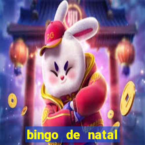 bingo de natal para imprimir gratis