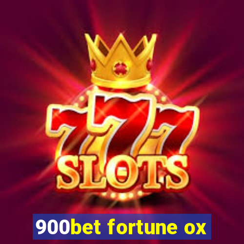 900bet fortune ox