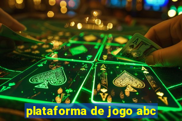 plataforma de jogo abc