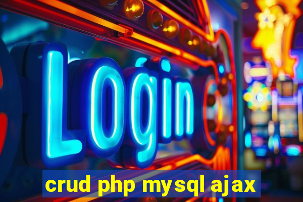 crud php mysql ajax