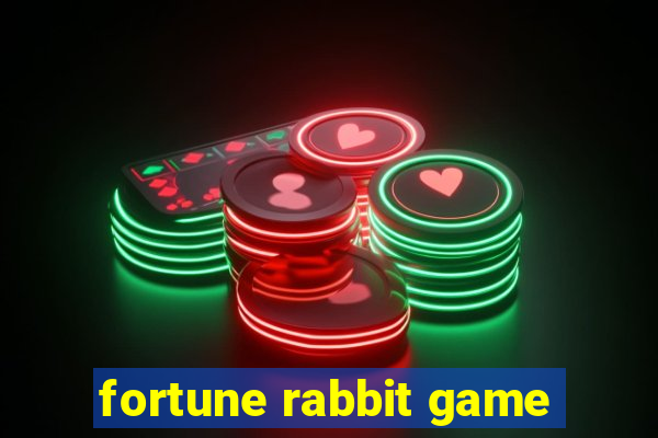 fortune rabbit game