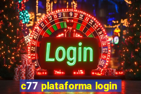 c77 plataforma login