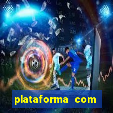 plataforma com porcentagem de ganhos