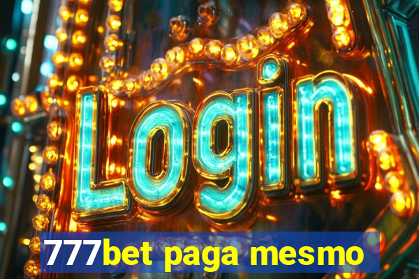 777bet paga mesmo