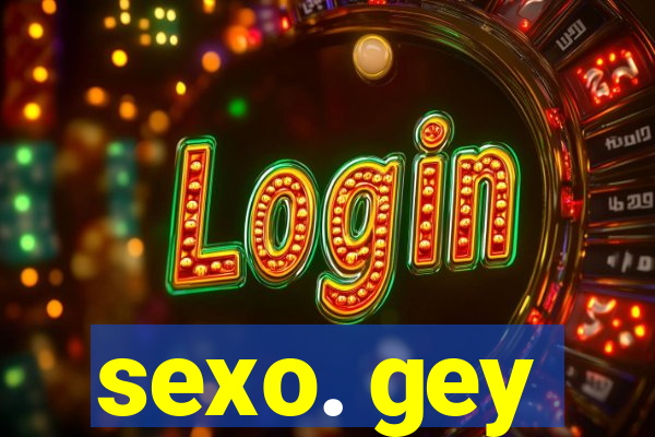 sexo. gey