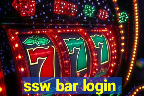 ssw bar login