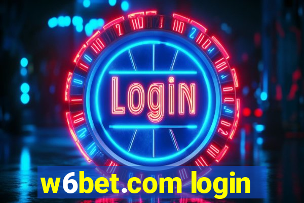 w6bet.com login