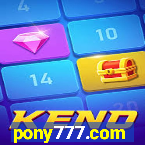 pony777.com