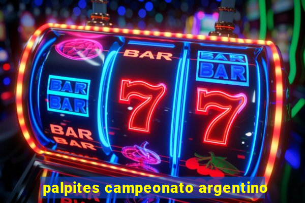 palpites campeonato argentino