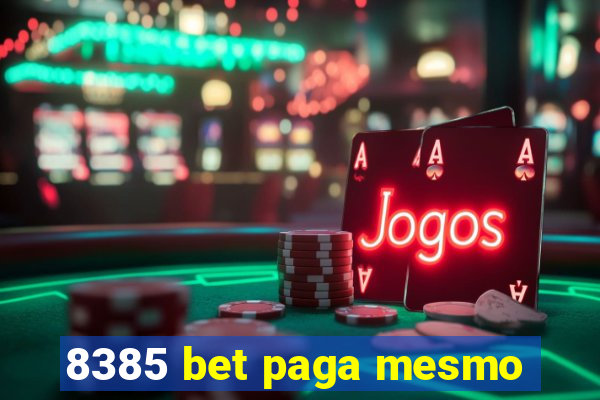 8385 bet paga mesmo