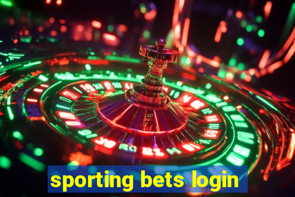 sporting bets login