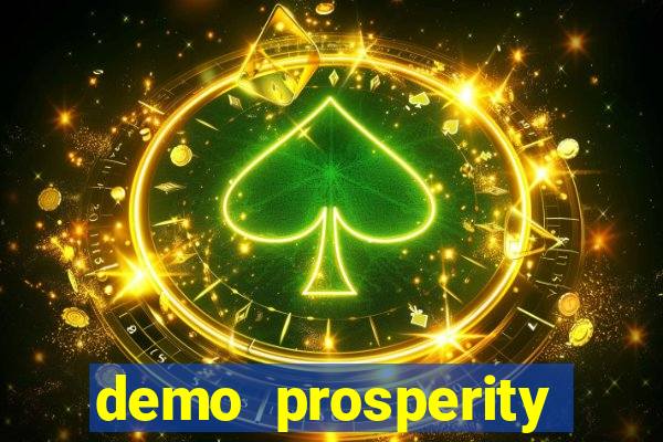 demo prosperity fortune tree pg soft