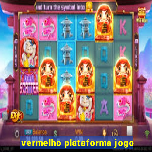 vermelho plataforma jogo