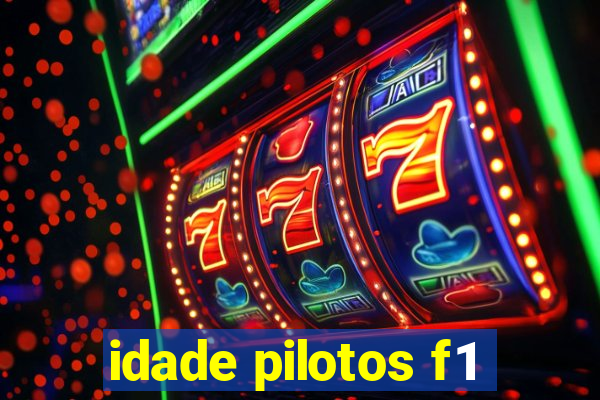 idade pilotos f1