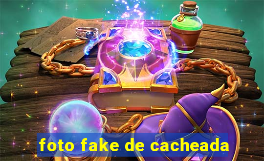 foto fake de cacheada