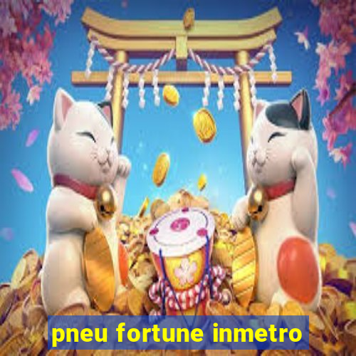 pneu fortune inmetro