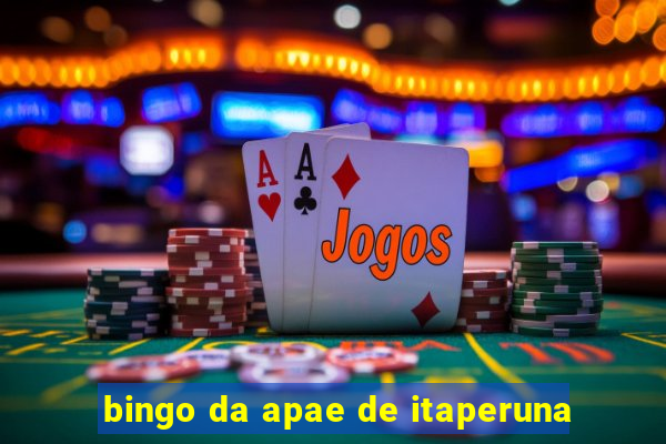 bingo da apae de itaperuna