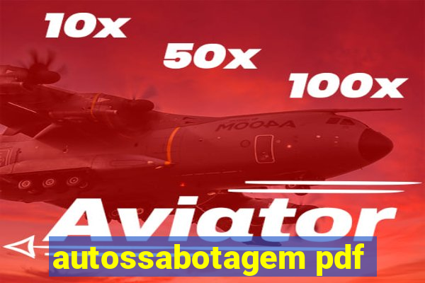 autossabotagem pdf