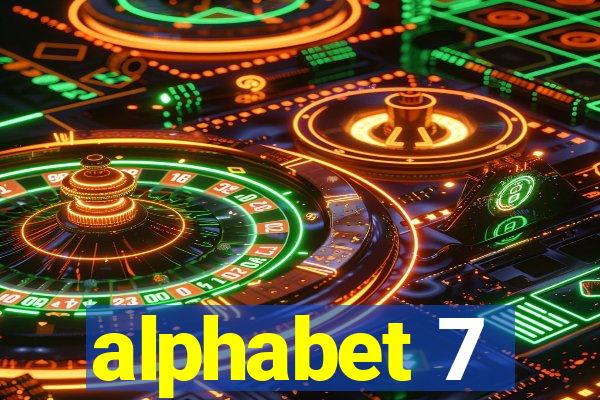 alphabet 7