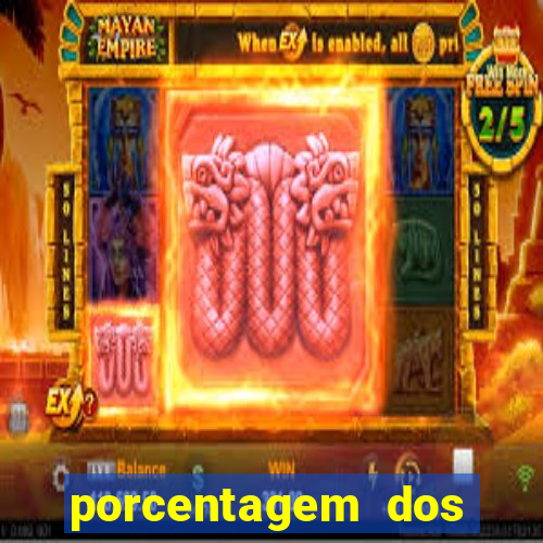 porcentagem dos jogos slots que pagam