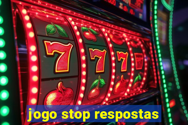 jogo stop respostas