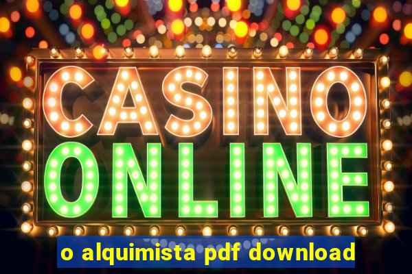 o alquimista pdf download