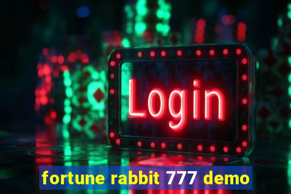 fortune rabbit 777 demo