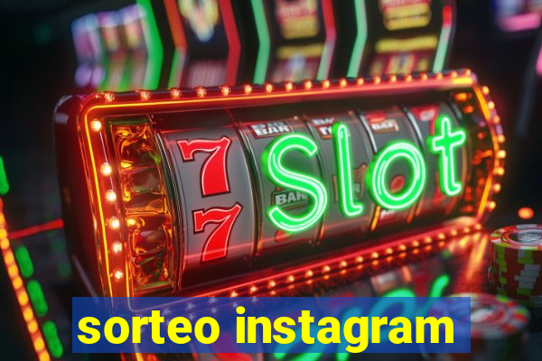 sorteo instagram