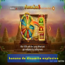 banana de dinamite explosivo