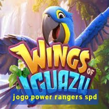 jogo power rangers spd