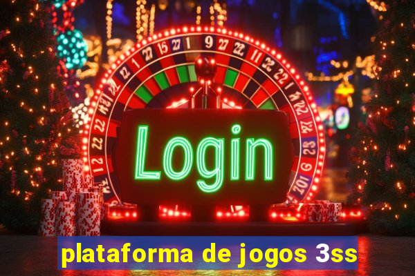 plataforma de jogos 3ss