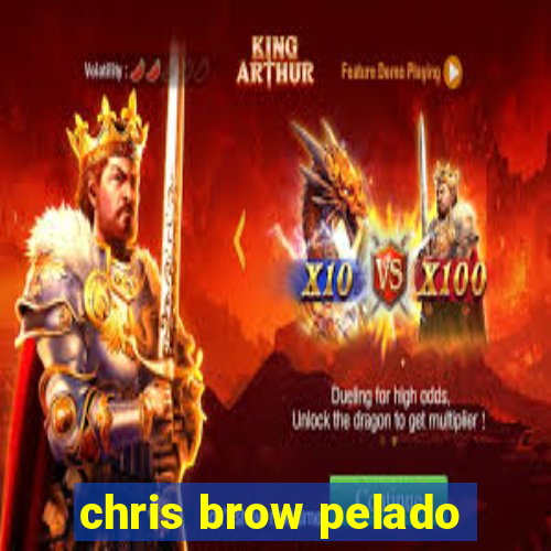 chris brow pelado