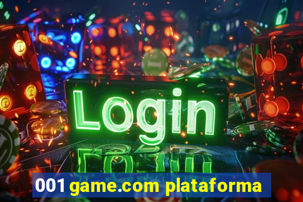 001 game.com plataforma