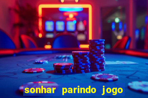 sonhar parindo jogo do bicho