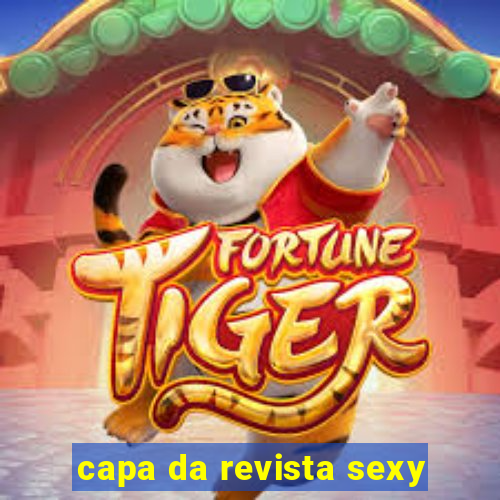 capa da revista sexy