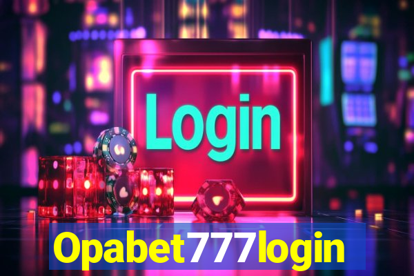 Opabet777login