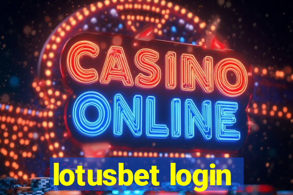 lotusbet login