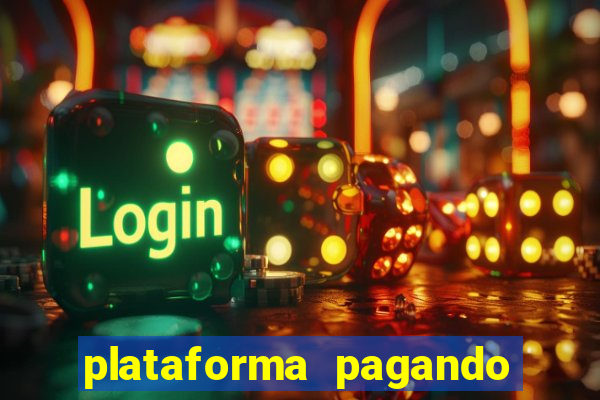 plataforma pagando no cadastro