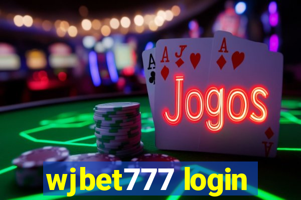 wjbet777 login