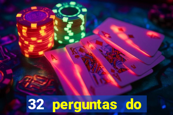 32 perguntas do livro do destino