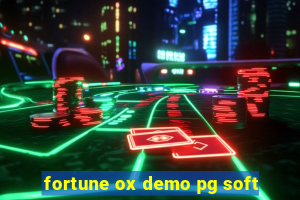 fortune ox demo pg soft