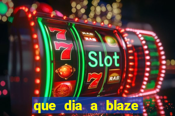 que dia a blaze paga o cashback