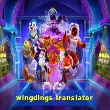 wingdings translator