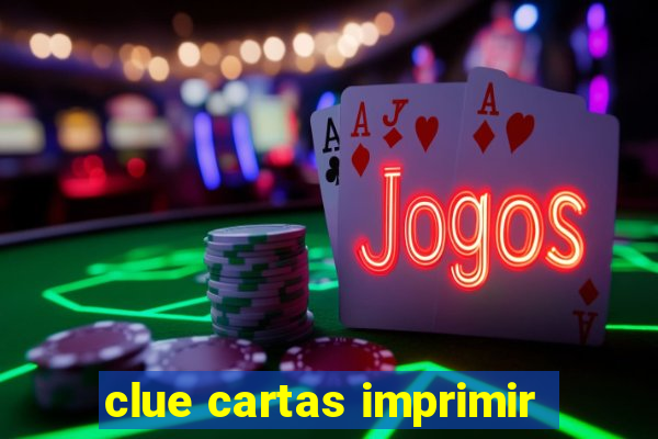 clue cartas imprimir