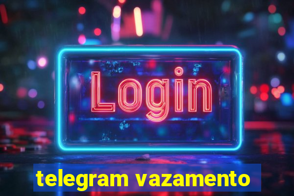 telegram vazamento