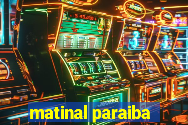 matinal paraiba